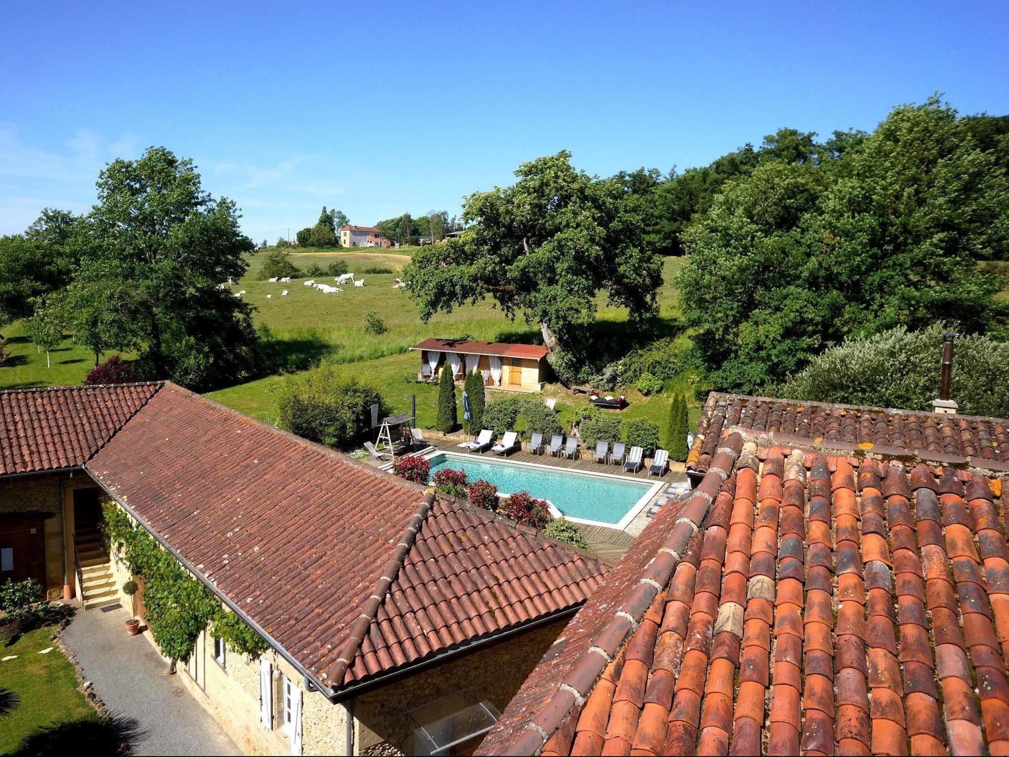 Hotel Logis Le Relais du Bastidou à Beaumarchés Extérieur photo